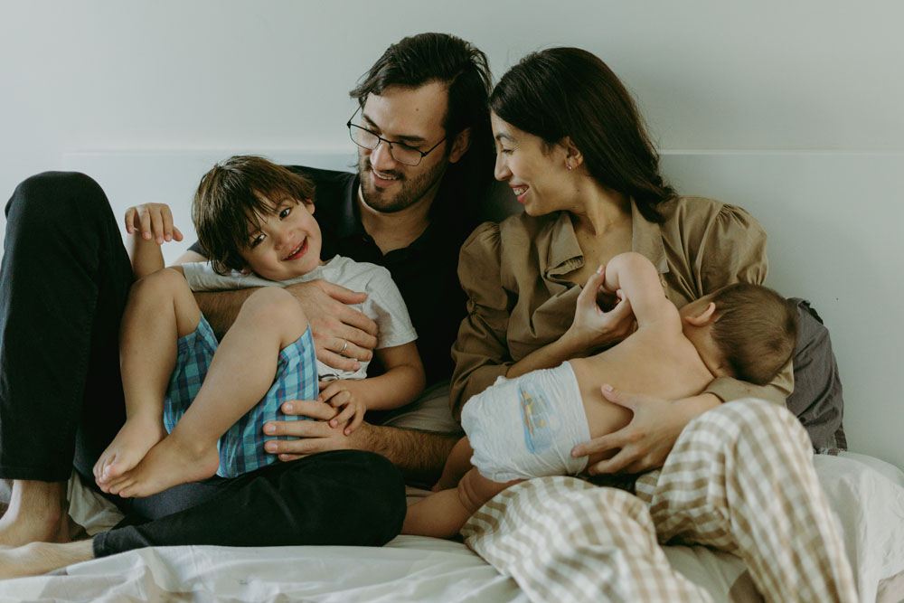 Photographe Séance photo famille enfants lifestyle en Belgique